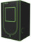 Green Hut 2 x 2 Wachstumszelt, 61 x 61 x 91,4 cm, 600D Mylar, Hydrokultur-Anbauzelte für Pflanzen, reflektierendes Wachstumszelt, Wachstumsraum, Hydrokultursystem