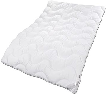 VitaloEssential Sommerdecke Ganzjahresbett Steppbett waschbar (Wärmeklasse 3, 135x200 cm)