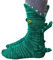 FGFD&OU Lustige Socken Herren Damen Bunte Stricksocken Winter Dicke Warme Socken Unisex Kuschel Thermosocken Grobstrick Weihnachtssocken Weihnachtsgeschenke für Männer und Frauen (Krokodil, 32-38)