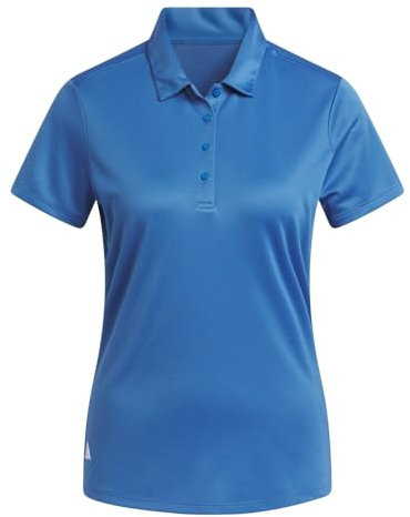 adidas Women's Solid Performance Polo Shirt Golf, Trace Royal, XL