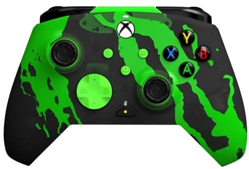 PDP Xbox REMATCH GLOW Wired controller - Jolt Green