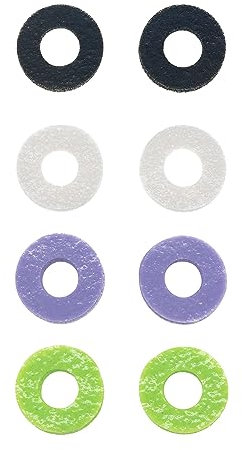 Anelli di precisione, anelli di controllo del movimento del bastone analogico di regolazione della mira per PS5/PS4/Switch PRO Controller Anello di spugna ausiliario