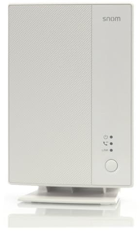 Snom M500 DECT-Basisstations-Duo Vereint Als DECT-Zelle, Unterstützt 16 Telefone & Parallele GespräChe, Inkl - SCE, TLS/SRTP Verschlüsselung, MTLS- Authentifizierung, Zero-Touch-Provisionierung
