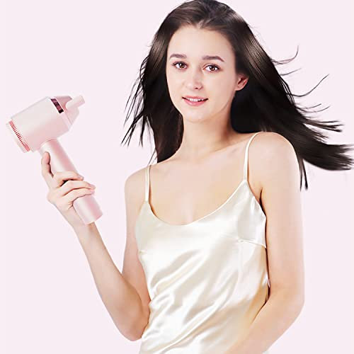 WTTTTW Secador de Pelo Recargable, secador de Pelo inalámbrico con batería de 15000 mAh, secador de Pelo inalámbrico de Viento Caliente/frío para Viajes en Interiores y Exteriores