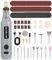SOBEAU 3.7V Multifunktionswerkzeug, Rotationswerkzeug 3 Einstellbare Geschwindigkeiten, 5000-15000rpm, 105 Multifunktionswerkzeug Zubehörteilen zum Bohren, Gravieren, Polieren, Schleifen, Entrosten