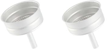 2 set of Moka Pot Replacement Funnel Aluminium Funnel Filter for Moka Pot 2 Cup