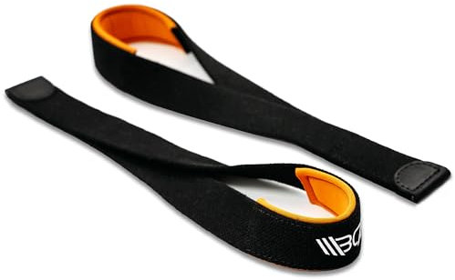 WARM BODY COLD MIND V2 - Coppia di polsiere per sollevamento pesi olimpico, powerlifting, bodybuilding, allenamento funzionale della forza, in cotone resistente, con neoprene