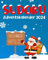 Sudoku Adventskalender 2024: Rätsel Weihnachtskalender mit 7 verschiedenen Sudoku-Varianten für Erwachsene - Klein Geschenke für Männer & Frauen