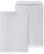 LOGIC PACK Briefumschläge DIN C4 ohne Fenster Selbstklebend - Kuvert C4 Umschläge Weiß - Briefumschlag 229 x 324 mm - Briefkuvert ohne Fenster Versandtaschen C4 - Große Briefhüllen (50 Stück)