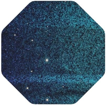 4Pcs Drink Coasters, Teal Glitter Coasters for Drinks Leather Absorbent Coaster Set Heat-Resistant Mug Mats Coffee Cup Pads Housewarming Gifts for New Home