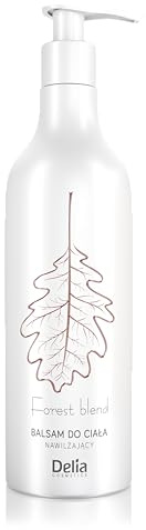 Delia Cosmetics – Forest Blend – Hydrating Body Lotion – Revitalizes, moisturizes & firms the skin – With Oak Bark Extract, Retinal, Aloe Vera Juice & Sunflower Oil – Vegan Formula – 300 ml