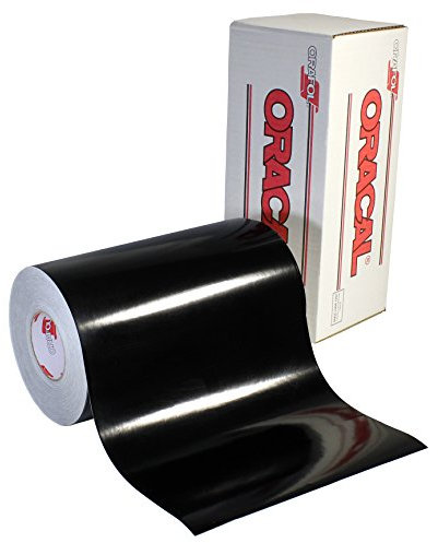 ORACAL 651 Brillante Permanente Vinilo 30,5 cm x 6 Metros – Negro