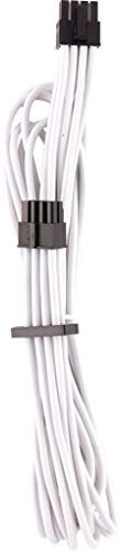 Corsair Premium Individually Sleeved EPS12V/ATX12V Cables – White, 2 Year Warranty
