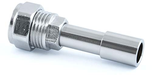 50MM - 1/2 Inch Chrome Telescopic Radiator Valve Extension