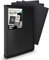 Dunwell Art Portfolio 28 x 43 cm (schwarz 1 Pack) große Mappe für Kunstwerke Kunstmappe hat 24 Taschen Display 48 Seiten KunstwerkAufbewahrung PortfolioPräsentationsbuch mit transparenten Hüllen