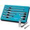 LIBRATON Rallonge Cliquet, Jeu de Rallonges, Jeu de Rallonges Basculants, Wobble Extension Set 9 Pièces, Rallonge 1/4, 3/8, 1/2