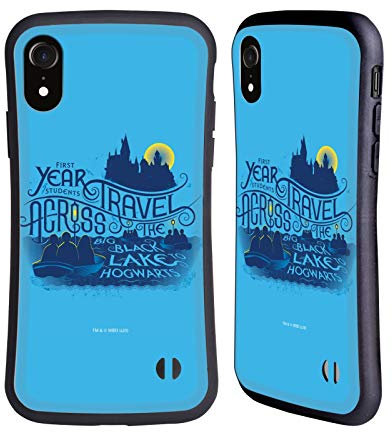 Head Case Designs Offiziell Offizielle Harry Potter Big Black Lake Deathly Hallows XVIII Hybride Handyhülle Hülle Huelle kompatibel mit Apple iPhone XR