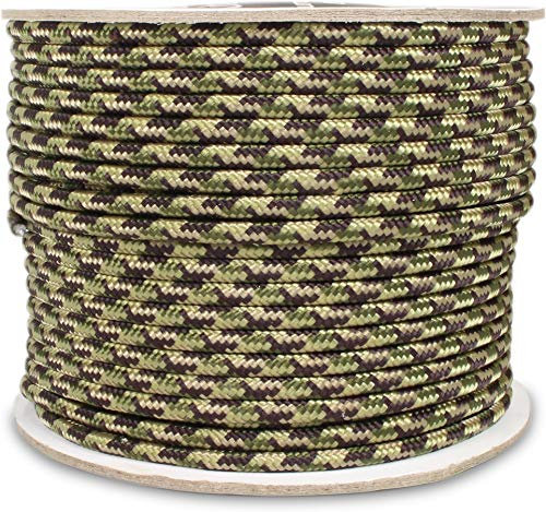 normani Allzweck-Outdoor-Seil 5 mm x 60 Meter Farbe Multitarn