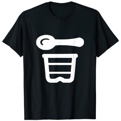 Gobelet à yaourt avec cuillère T-Shirt