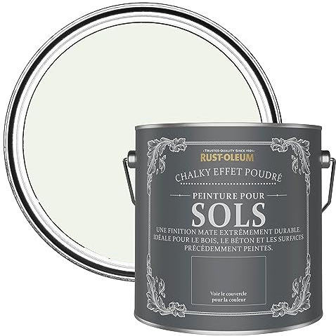 Rust-Oleum Off White Scratch-Resistant Floor Paint in Matt Finish - Steamed Milk 2.5L