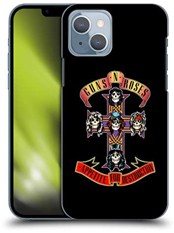 Head Case Designs Licenza Ufficiale Guns N' Roses Appetite for Destruction Arte Chiave Custodia Cover Dura per Parte Posteriore Compatibile con Apple iPhone 14