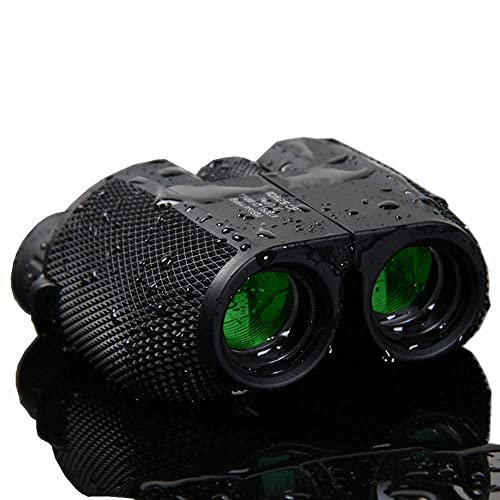 CAPXXIN Teleskop 10X25 HD Marine Fernglas Zoom Entfernungsmesser Kompass Teleskop Okular Wasserdicht Stickstoff Army Green Needed