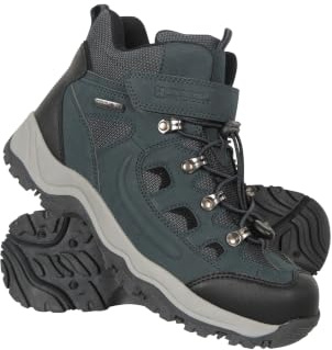Mountain Warehouse Adventurer Womens Waterproof Boots | Waterproof & Durable Ladies Footwear, Synthetic & Mesh Upper Shoes with Comfy Cushioned Footbed & Deep Lugs, For Hiking
