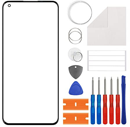 Duotipa Neu Frontglas Display Glas Reparatur Kompatibel mit Oppo Find X5 Pro mit Werkzeugen (Kein Touch- und LCD-Bildschirm)-mit OCA Kleber