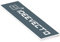 Plaque boite aux lettres personnalisable dimension 100 x 25 mm GRIS - Plastique PVC Acrylique - résistant aux intempéries et aux UV - adhésif au verso