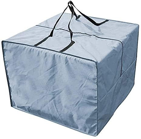 Yontree Large Garden Cushion Storage Bag,Protective Waterproof Covers Carrying Bag for Outdoor Furniture,81 x 81 x 61 cm(Grey)