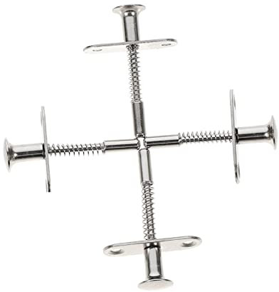 Hemobllo Edelstahlschrauben 10st Federverschluss Zubehör Für Vogelkäfige Rostfreier Stahl Möbel Schalter Vogelzubehör Für Käfige