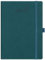 BEZEND 18-Monate Buchkalender 2024 2025 Terminplaner A5 PU-Leder Hardcover Kalender [Dunkelgrün] Wochenkalender Juli 24-Dez 25 1 Woche 2 Seiten | Planer mit Stifthalter