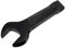 sourcing map 65mm Open End Impact Spanner, High Tensile Steel Single Head Wrench Hand Tool