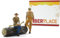 Iberplace 40027 Figurines échelle G 1:22, 5-1:25 pour train jouet, modélisme, maquette et train jouet électrique, accessoires pour dioramas, miniatures, paysage, compatible avec LGB, Piko, Pola