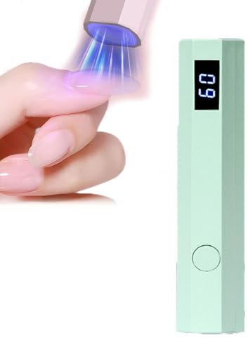 Wessiny UV Gel Nail Stickers, 20pcs Semi Cured Gel Nail Strips With Nail Fi, Quinnas Gel Nail Stickers With UV Light, Gel Nail Sticker, Gel Nail Wraps UV For Home Nails Diy (UV Light)