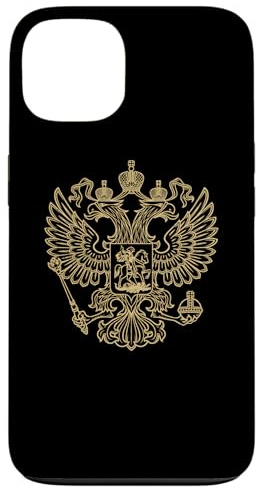 Russland Doppelkopf-Adler, russische Arme, Emblem, Symbol Hülle für iPhone 13