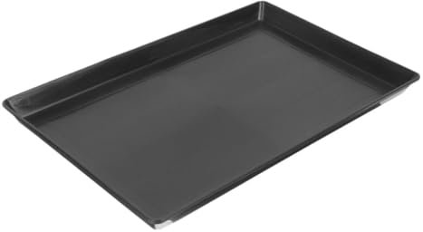 Pet Tray Dog Cage Dog Kennel Tray Replacement Bird Crate Cage Drain Pan Crate Pan Cover Abs Black