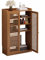 MTSYXYM Caja de Almacenamiento WiFi,Big Pared Estante de Almacenamiento de Router,decoración de Pared,para Sala de Estar, gabinete, decoración.(59 * 25 * 97cm)