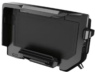 Manubrio Supporto Cellulare Per BMW R1300 R1250 R1200 F850 F750 GS Per ADV la navigazione mobile con ricarica wireless Porta Telefono Moto(Wireless- White Line)