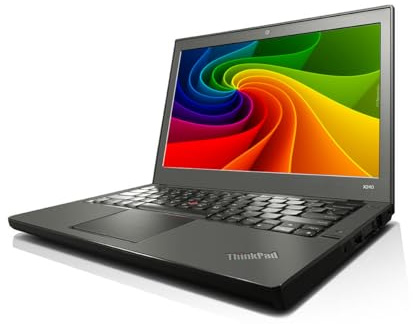 Lenovo Business Laptop Notebook ThinkPad X240 i5-4300u 8GB 180GB SSD 1366x768 Windows 11 QWERTZ (Generalüberholt)