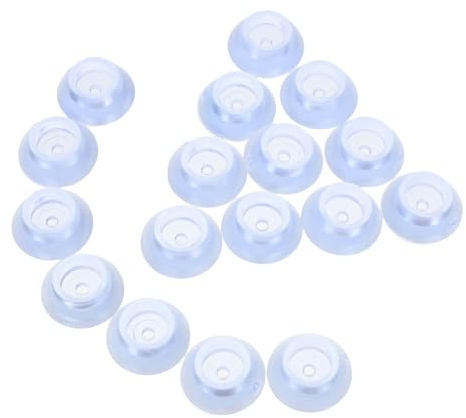 TOYANDONA 100 Pieds Antidérapants en Caoutchouc avec Vis 16 Mm pour Planches à Découper, Butoirs Anti-rayures et Protection Surface, Accessoires la Cuisine Robustes et Stables