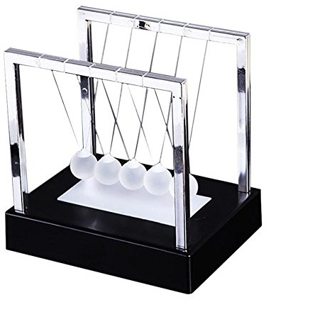 Up Cradle Light LED Energy Home Toys Home Newtons Science Education (Black, One Size)