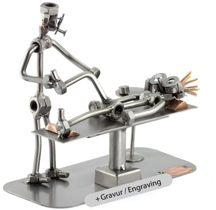 Steelman24 I Fisioterapeuta con Grabado Personal I Made in Germany I Idea para Regalo