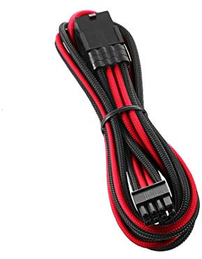 CableMod compatible PRO ModMesh 8-Pin PCIe Verlängerung - 45cm, schwarz/rot
