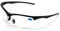 V.W.E. Rx-Bifocal Sport Protective Safety Glasses Bifocal - Clear Lens Reader Reading Glasses (Matte Black, 2.50)