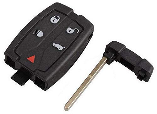Automobile Locksmith 5 Button Smart Keyless Remote Key Shell Case Cover for For LAND ROVER FREELANDER 2 key fob