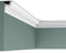 Indirektes Beleuchtungsprofil - Orac Decor - L200xP4,2xH5,5 cm - C323