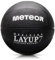 meteor® Layup Kinder Mini Basketball Größe #5 ideal auf die Jugend Kinderhände von 4-8 Jährigen abgestimmt idealer Basketball für Ausbildung weicher Basketball (Größe 7 (Herren), Schwarz)
