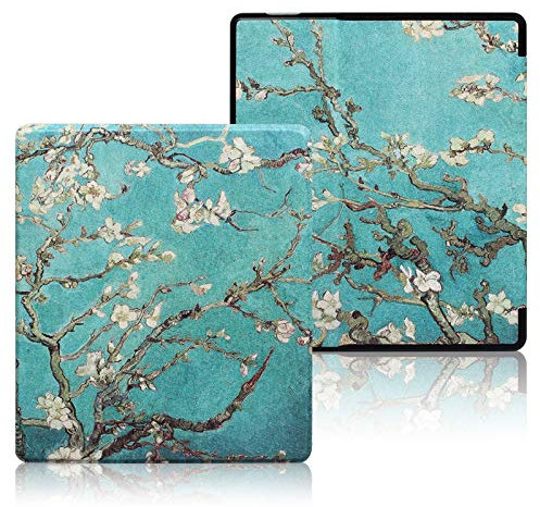 YYS Housse Étui Kindle Oasis - Coque Cover Case Étanche Intelligente en Cuir PU avec Fonction Veille/Réveil Automatique pour Kindle Oasis 9e 10e Génération (7 Pouces, 34 Motifs)