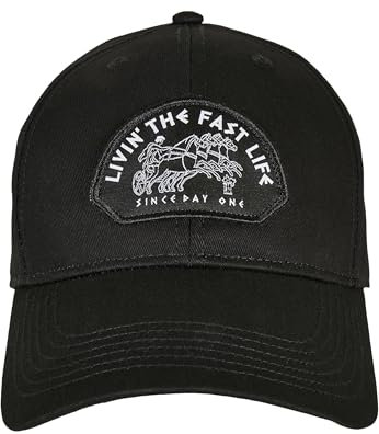 Cayler & Sons Unisex Antique Life Curved Cap Black/White, one Size